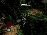 une photo d'Ã©cran de Dino Crisis 2 sur Sony Playstation